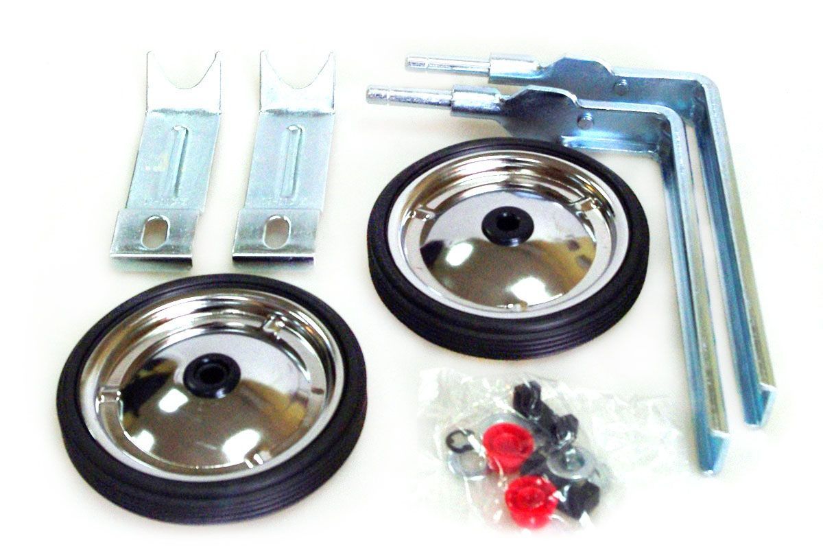 Колеса тренировочные (приставные) SM-283O, универс. 12"-20", сталь