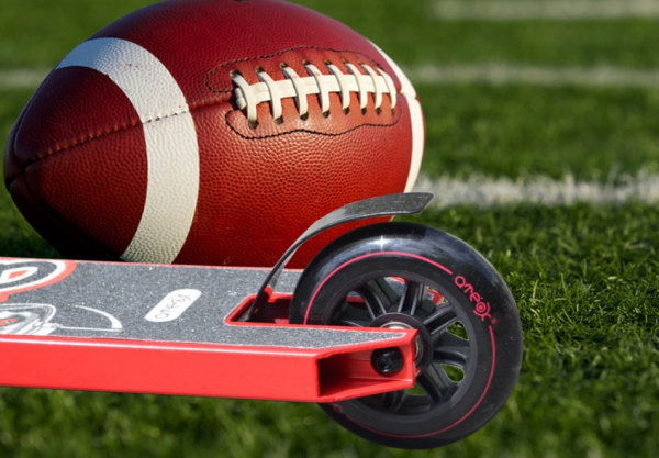 Самокат трюковый ATEOX JUMP 2019 (Черный/Красный) Самокат трюковый ATEOX JUMP 2019 (Черный/Красный)