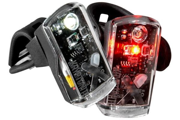 Фонари (комплект) Kryptonite AVENUE F-50/R-14 DUAL LED-SET Фонари (комплект) Kryptonite AVENUE F-50/R-14 DUAL LED-SET