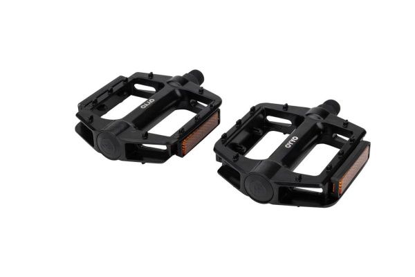 Педали OYYO, PD10, алюминий, 108х95 мм, 9/16" (черный) Педали OYYO, PD10, алюминий, 108х95 мм, 9/16" (черный)