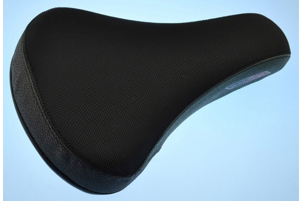 Седло Velo 7048, короткое, для стрит/дерт, черн./сер. Седло Velo 7048, короткое, для стрит/дерт, черн./сер.