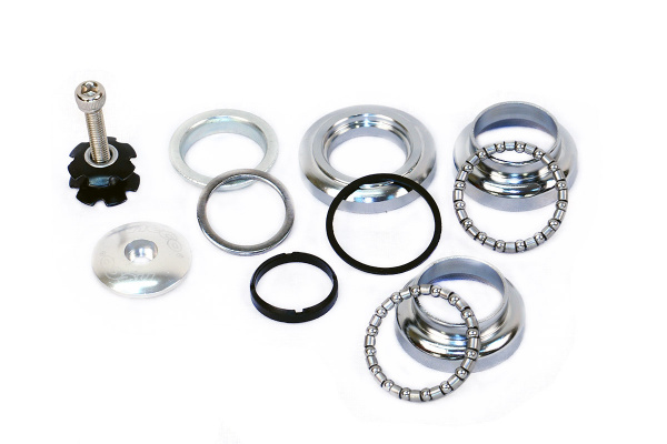 Рулевая колонка STARK 25,4mm,MTB, серебристая Рулевая колонка STARK 25,4mm,MTB, серебристая